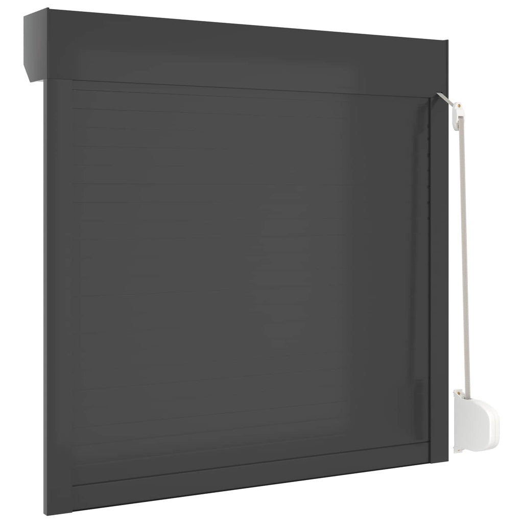 vidaXL Roleta Antracyt 100 x 100 cm Aluminium i poliuretan