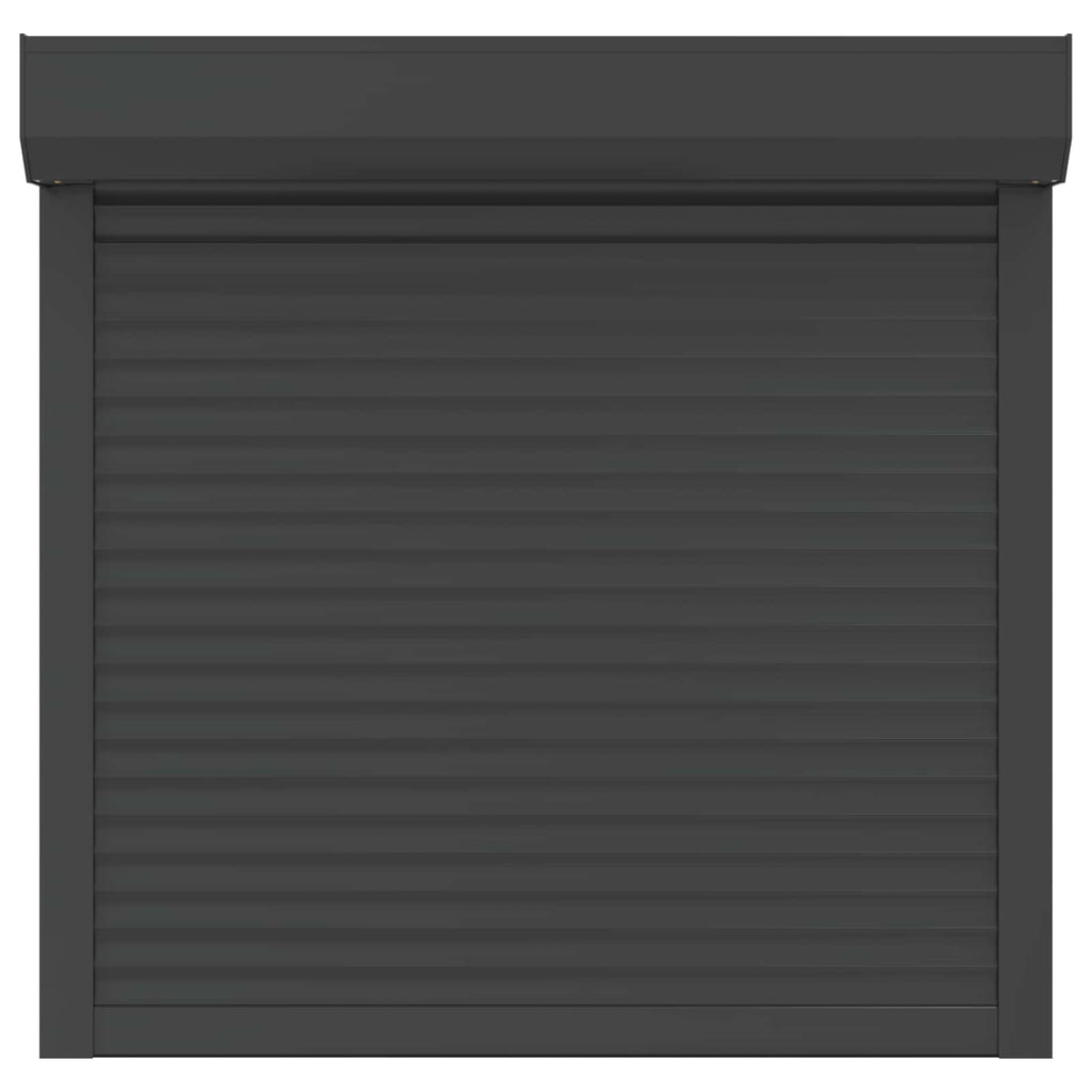 vidaXL Roleta Antracyt 100 x 100 cm Aluminium i poliuretan