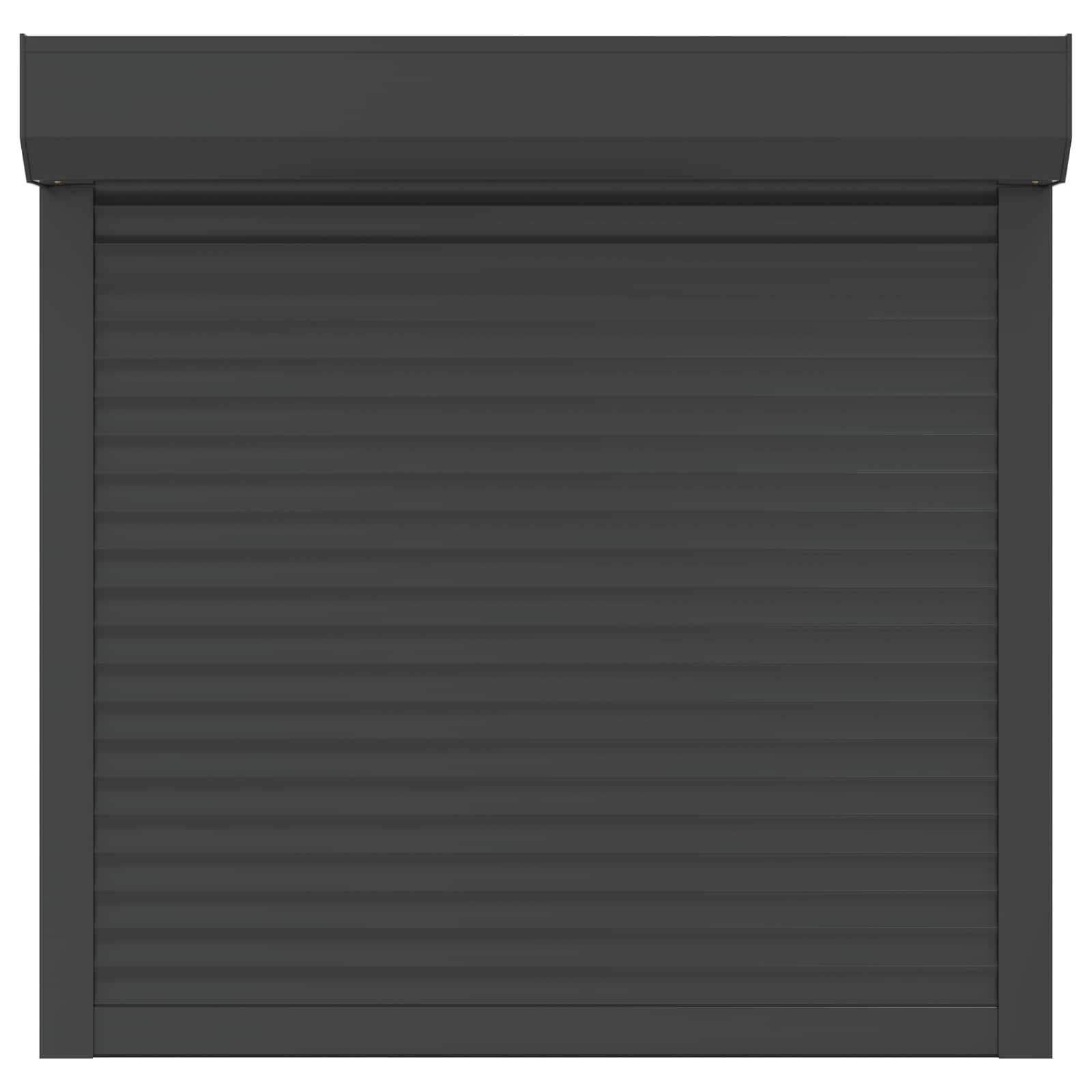 vidaXL Roleta Antracyt 100 x 100 cm Aluminium i poliuretan