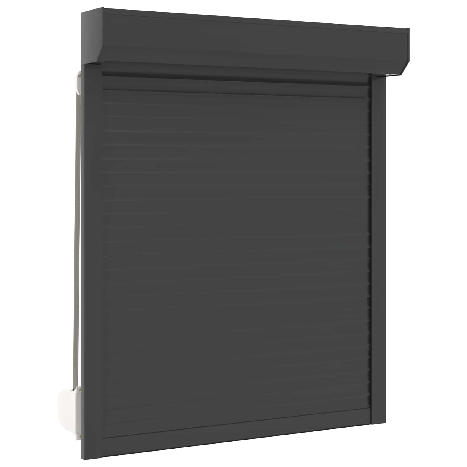 vidaXL Roleta Antracyt 100 x 120 cm Aluminium i poliuretan