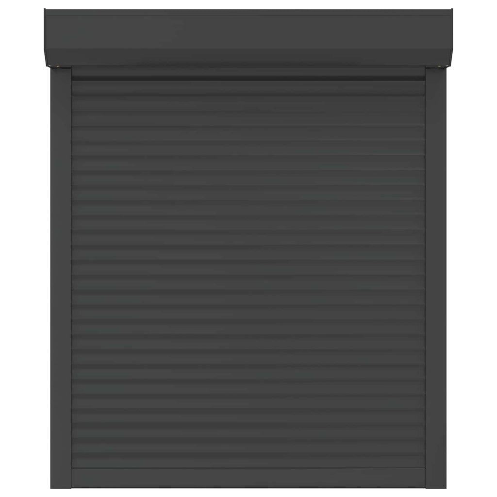 vidaXL Roleta Antracyt 100 x 120 cm Aluminium i poliuretan