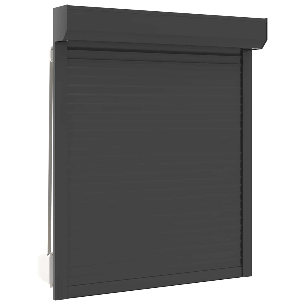 vidaXL Roleta Antracyt 100 x 130 cm Aluminium i poliuretan