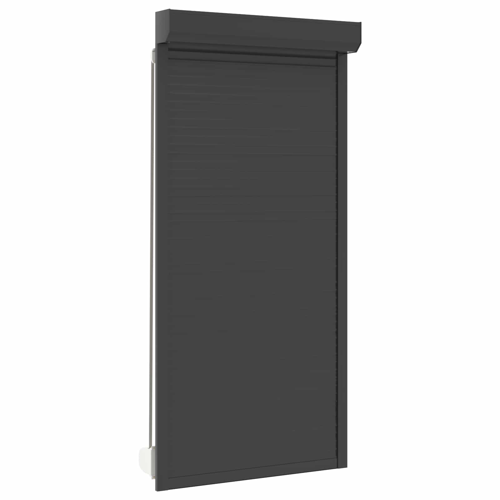 vidaXL Roleta Antracyt 100 x 210 cm Aluminium i poliuretan