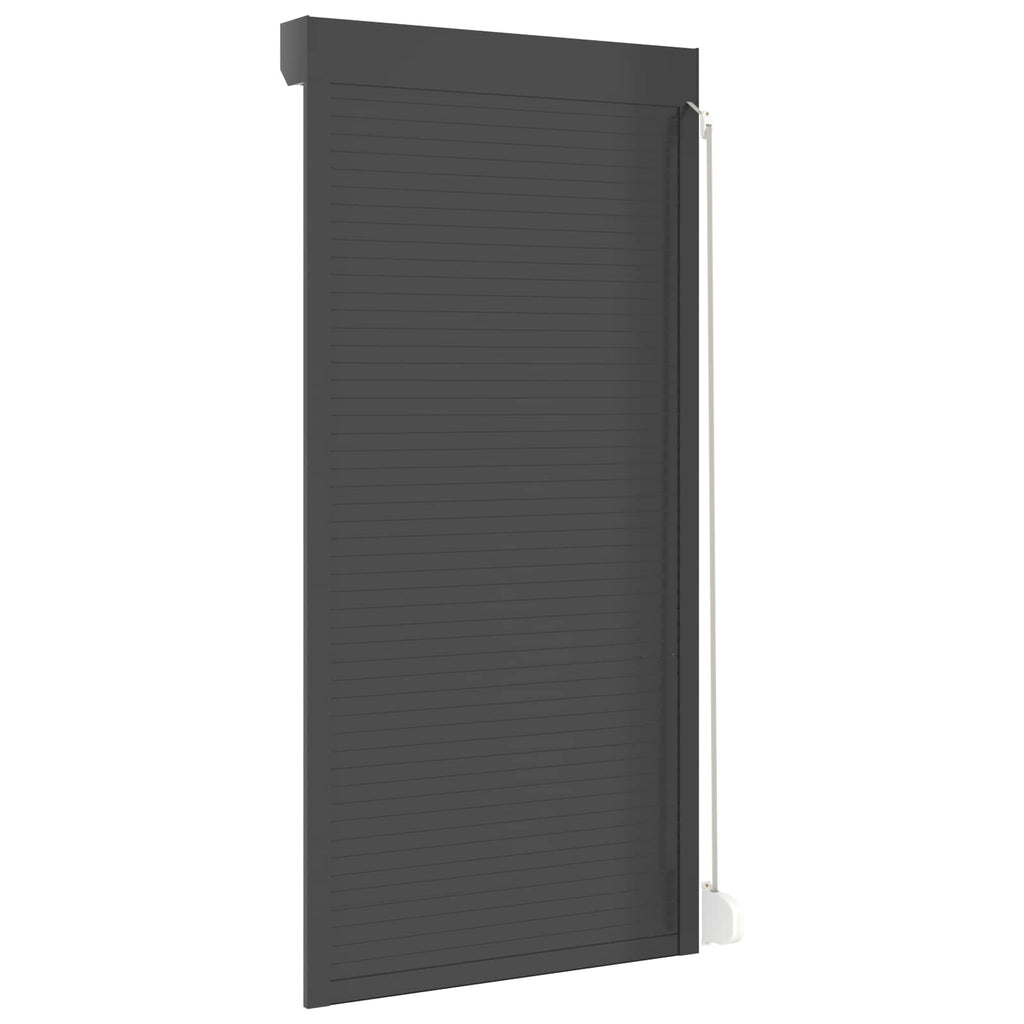 vidaXL Roleta Antracyt 100 x 210 cm Aluminium i poliuretan