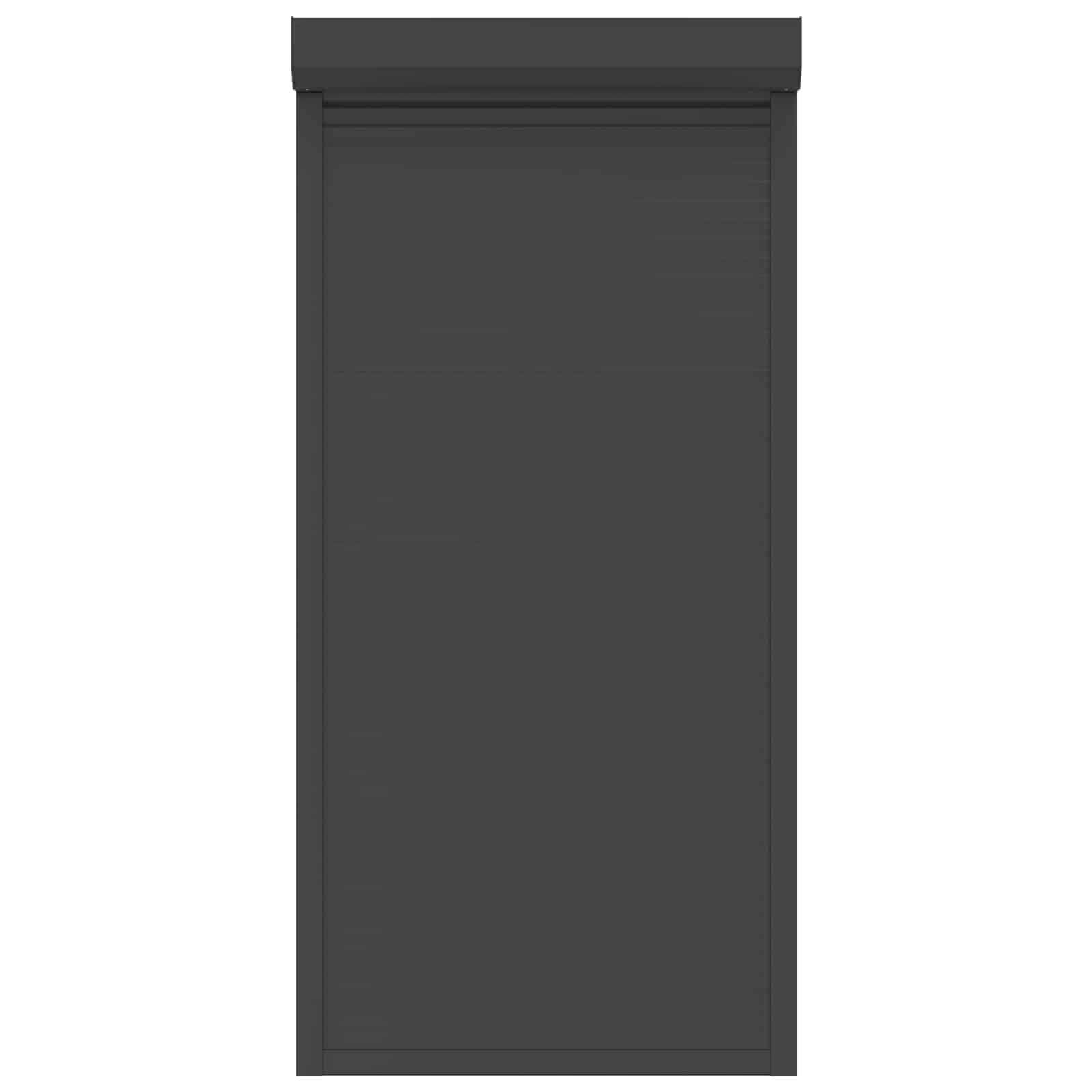 vidaXL Roleta Antracyt 100 x 210 cm Aluminium i poliuretan