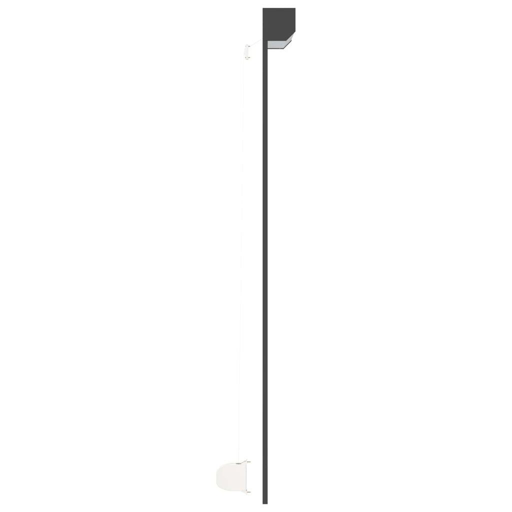 vidaXL Roleta Antracyt 100 x 210 cm Aluminium i poliuretan
