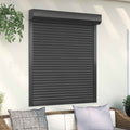 vidaXL Roleta Antracyt 110 x 130 cm Aluminium i poliuretan