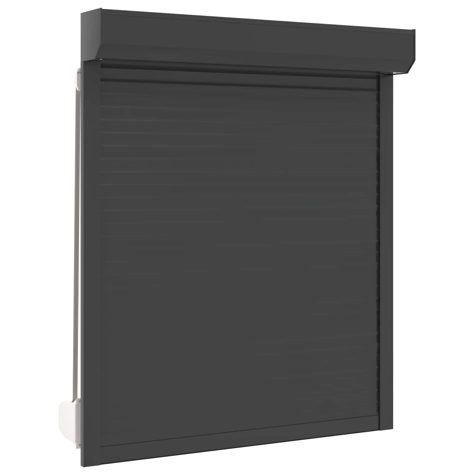 vidaXL Roleta Antracyt 110 x 130 cm Aluminium i poliuretan