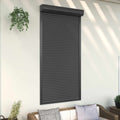vidaXL Roleta Antracyt 110 x 220 cm Aluminium i poliuretan
