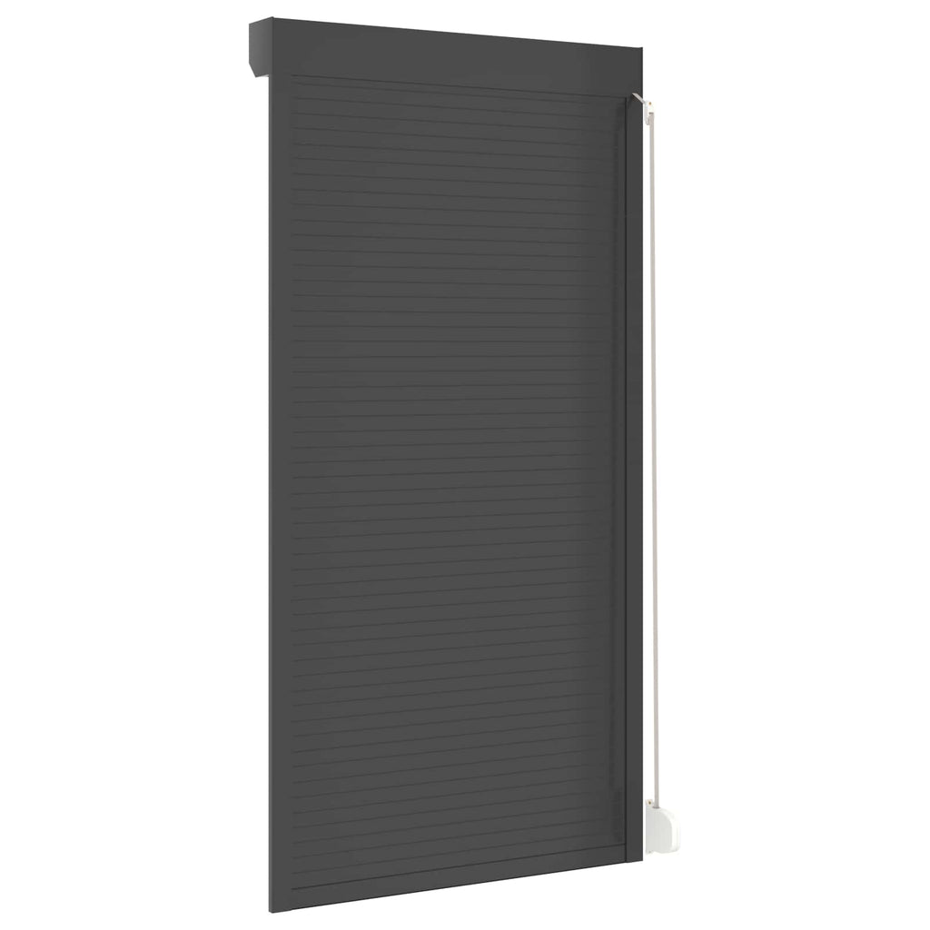 vidaXL Roleta Antracyt 110 x 220 cm Aluminium i poliuretan