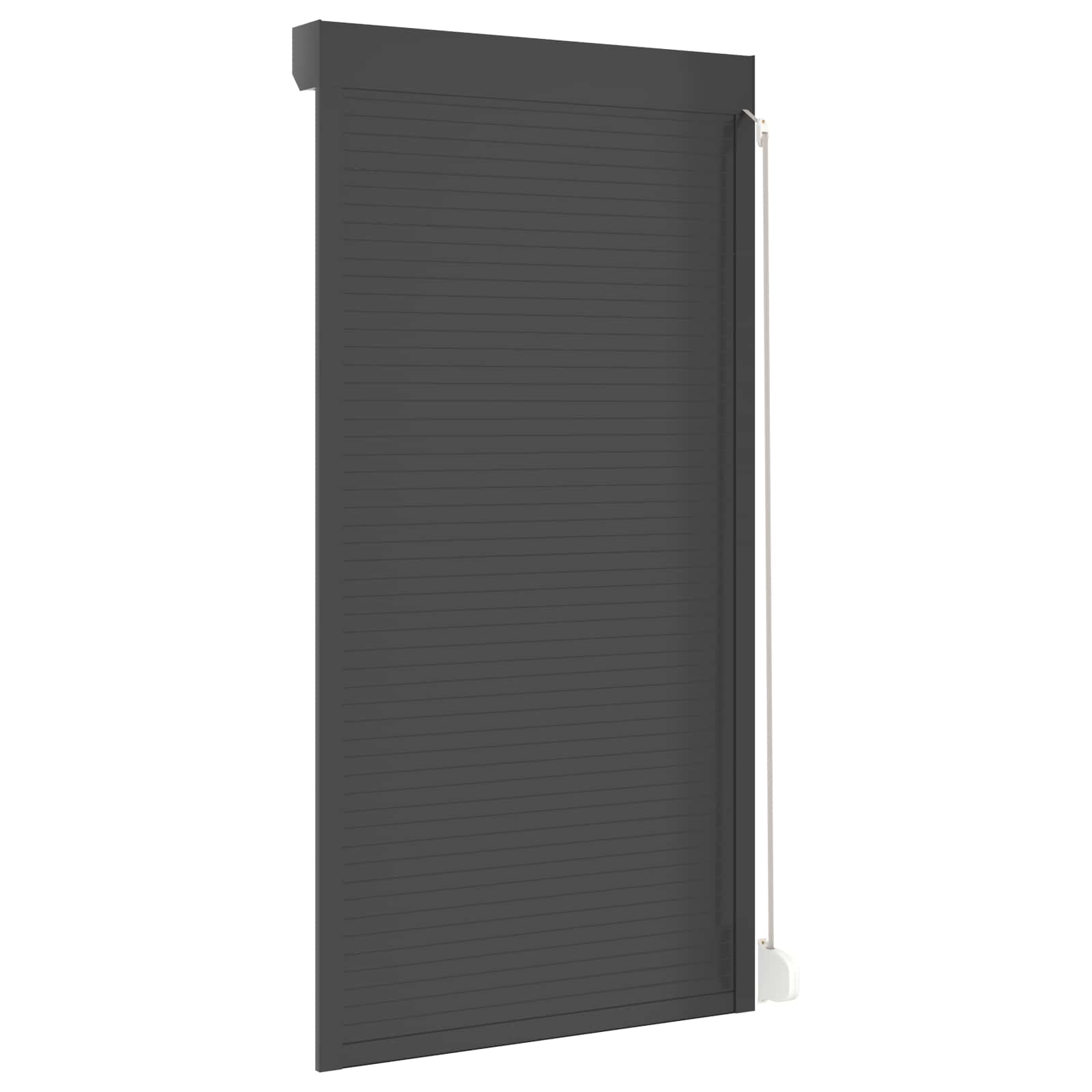 vidaXL Roleta Antracyt 110 x 220 cm Aluminium i poliuretan