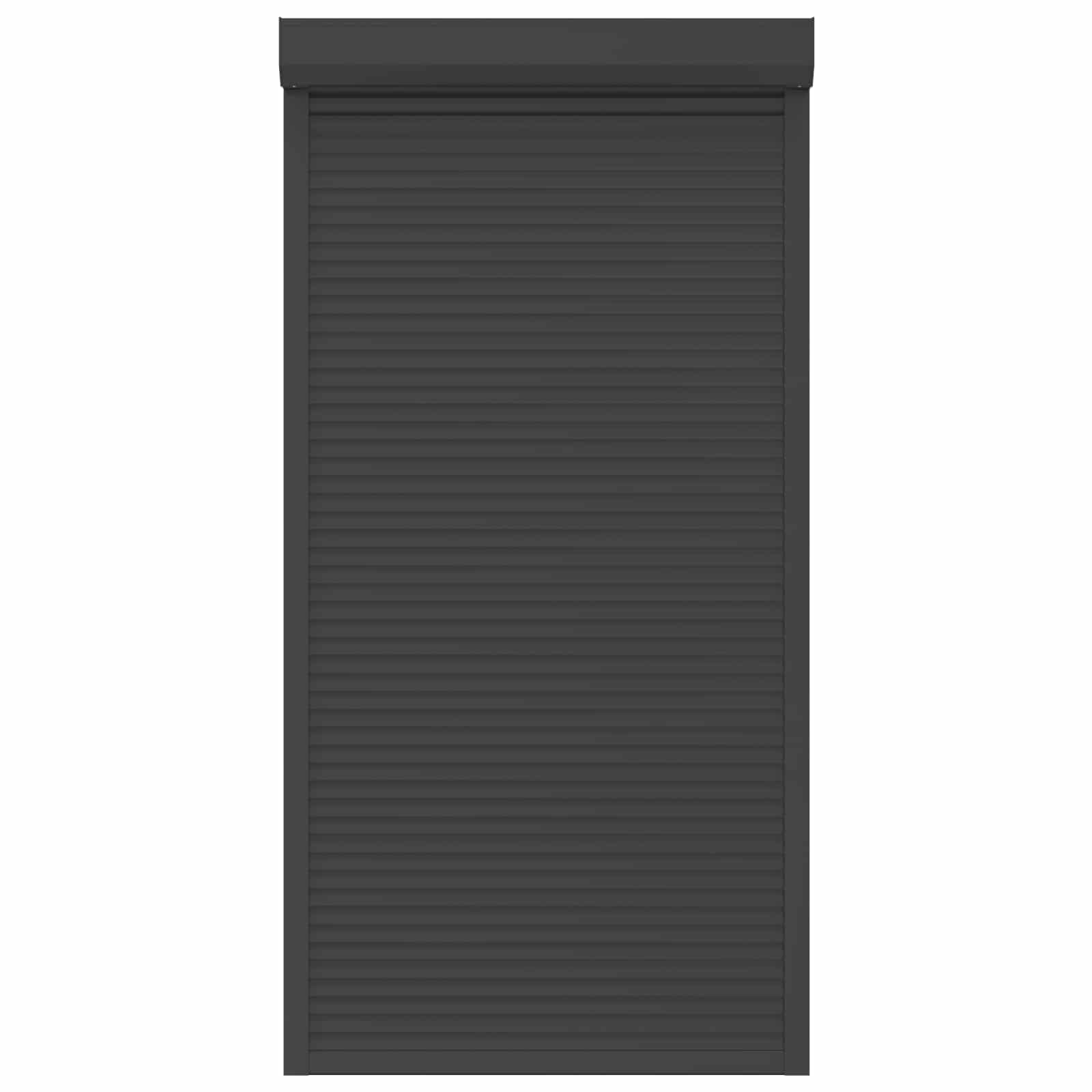 vidaXL Roleta Antracyt 110 x 220 cm Aluminium i poliuretan