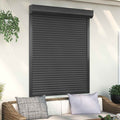vidaXL Roleta Antracyt 120 x 150 cm Aluminium i poliuretan