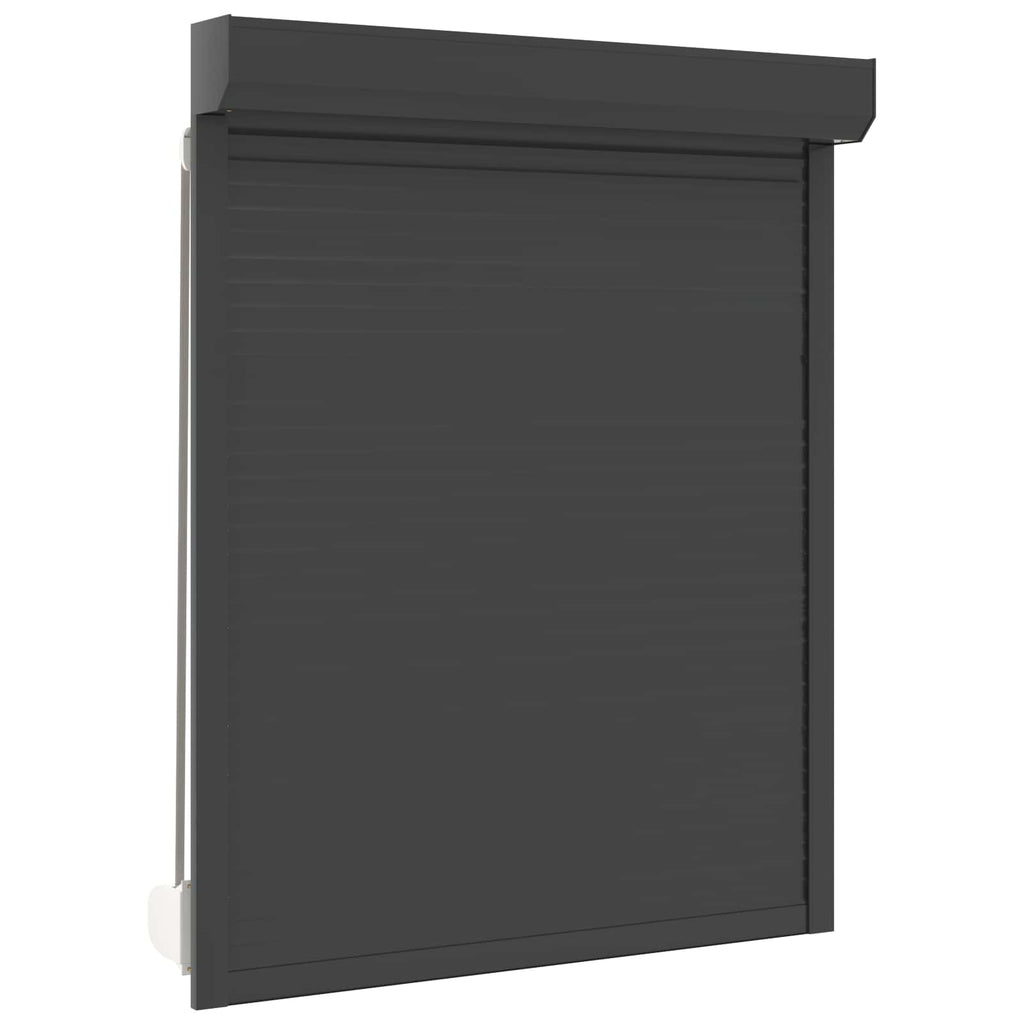 vidaXL Roleta Antracyt 120 x 150 cm Aluminium i poliuretan
