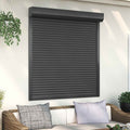 vidaXL Roleta Antracyt 130 x 140 cm Aluminium i poliuretan