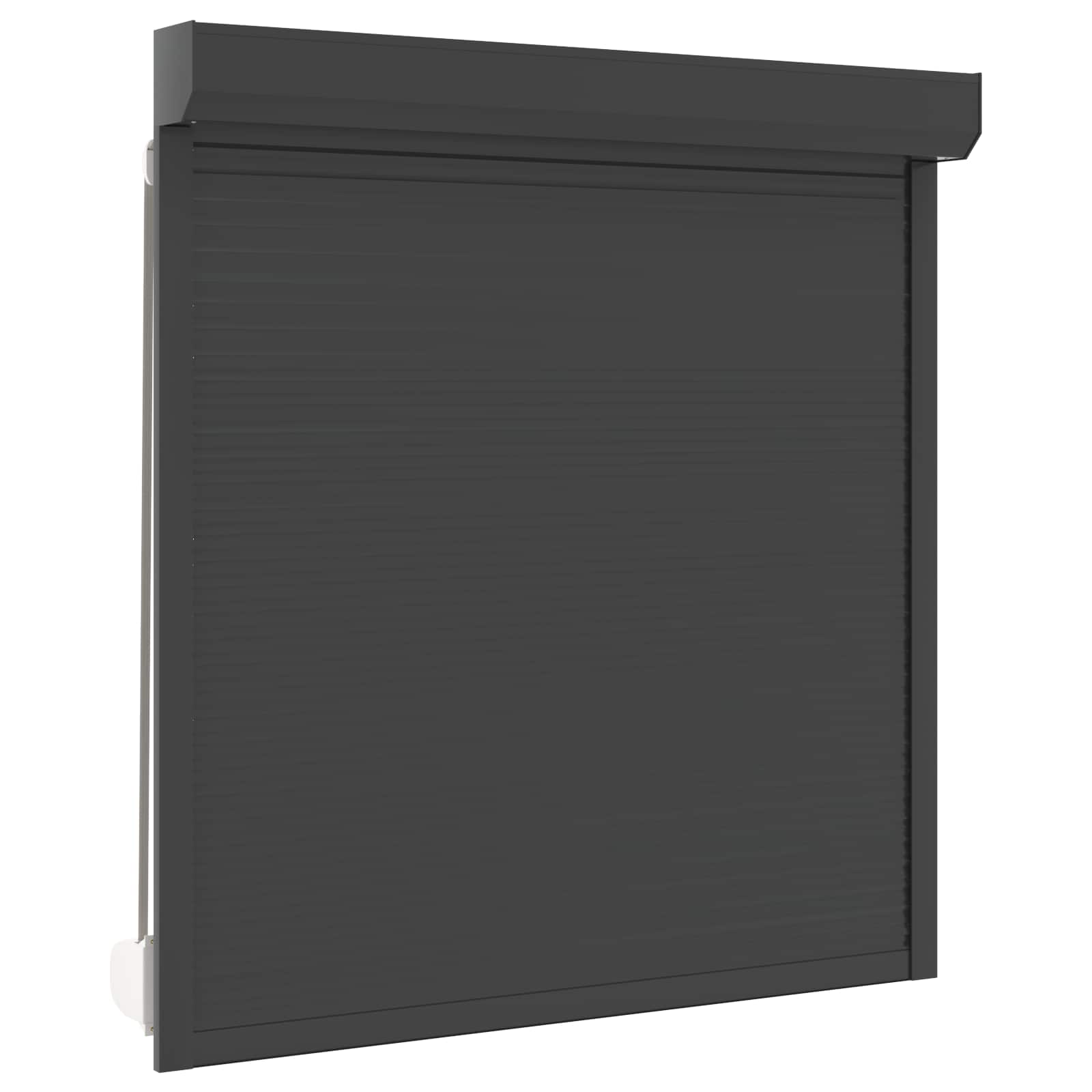 vidaXL Roleta Antracyt 140 x 150 cm Aluminium i poliuretan