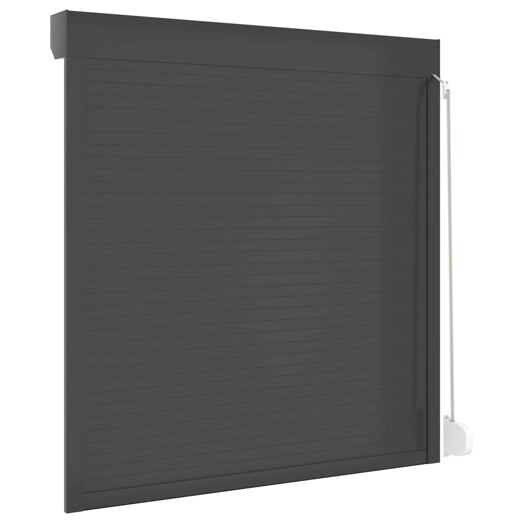 vidaXL Roleta Antracyt 140 x 150 cm Aluminium i poliuretan