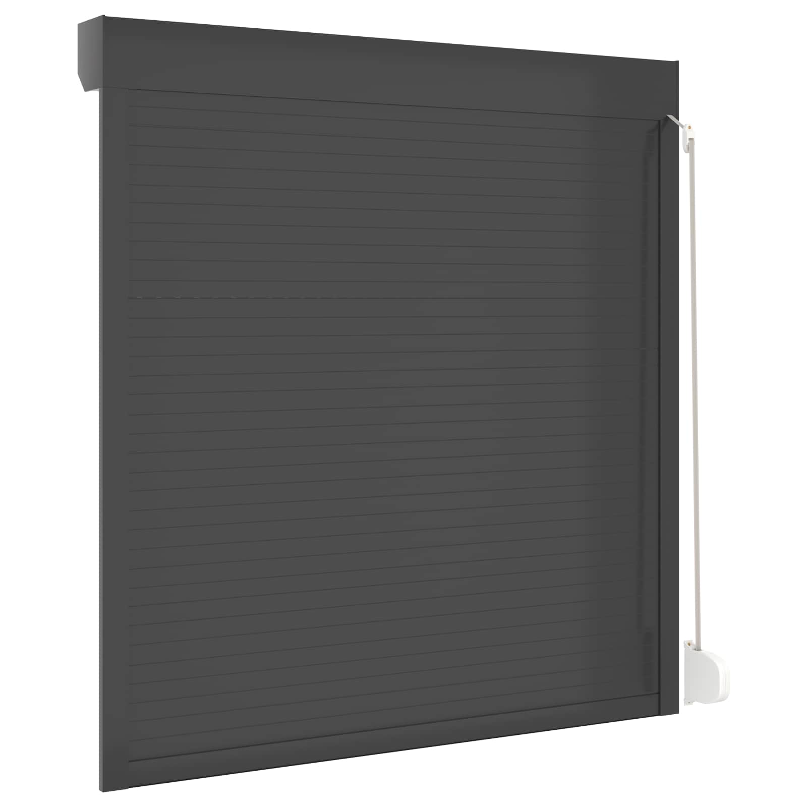 vidaXL Roleta Antracyt 140 x 150 cm Aluminium i poliuretan