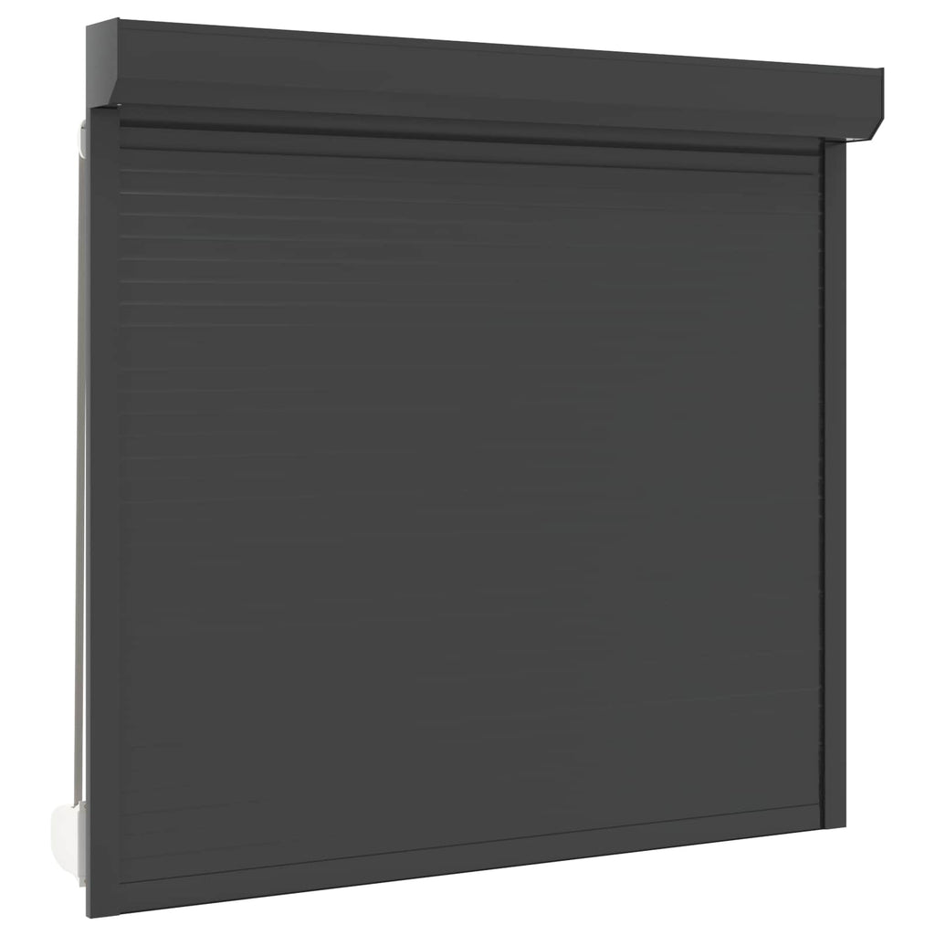 vidaXL Roleta Antracyt 160 x 150 cm Aluminium i poliuretan