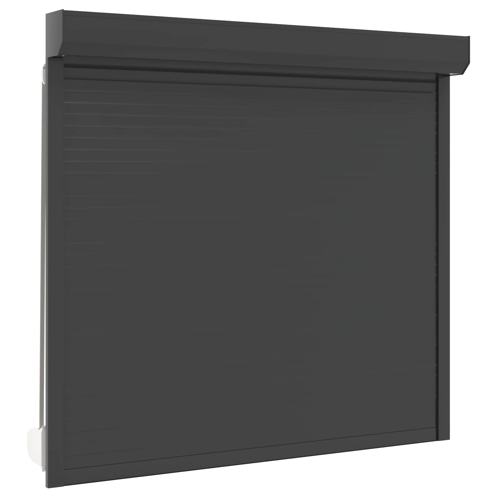 vidaXL Roleta Antracyt 160 x 150 cm Aluminium i poliuretan