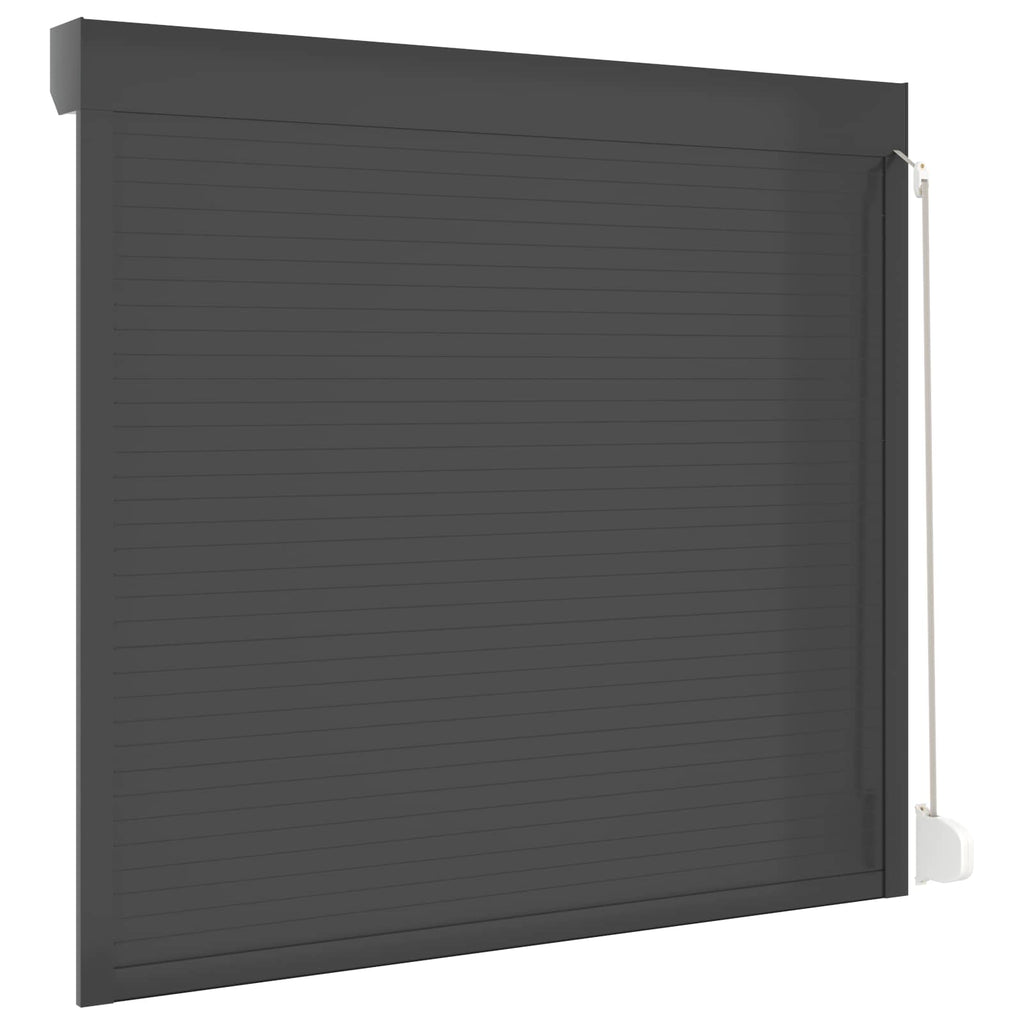vidaXL Roleta Antracyt 160 x 150 cm Aluminium i poliuretan