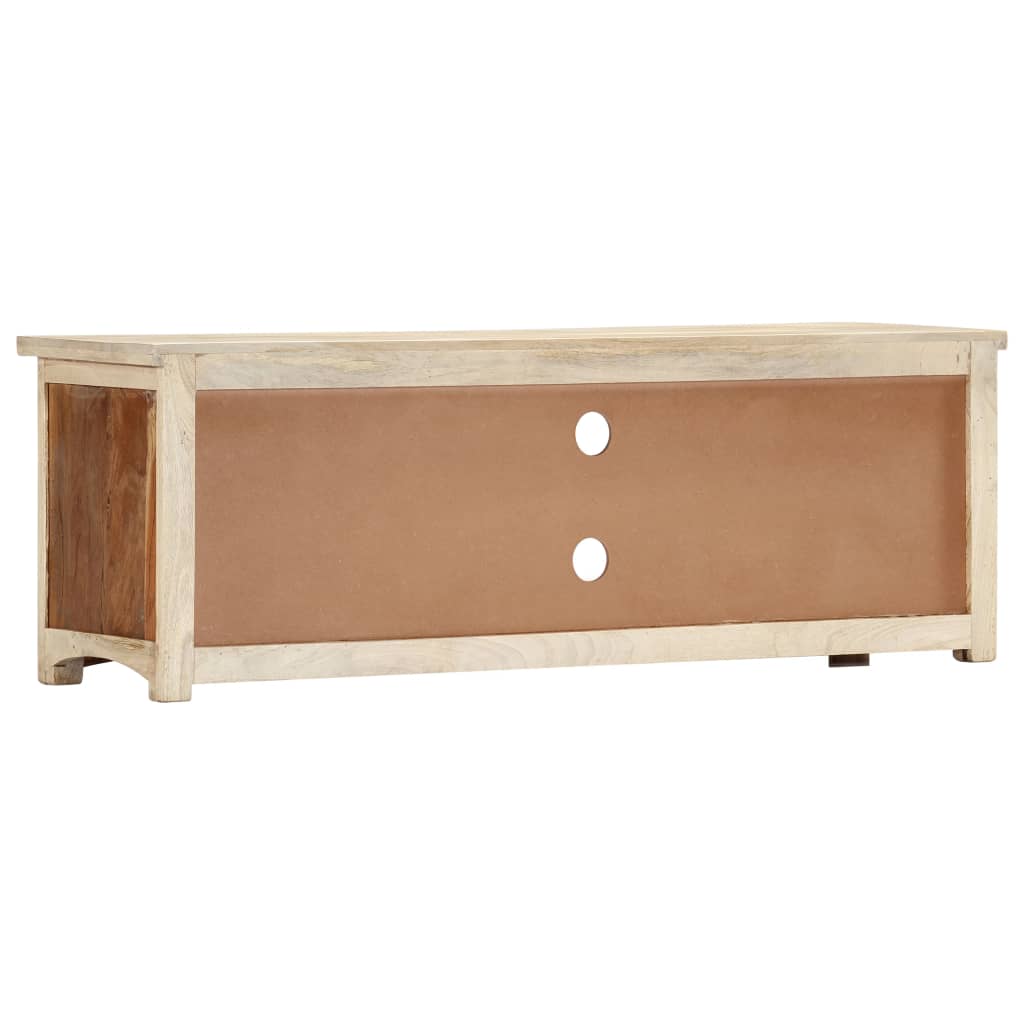 vidaXL Szafka pod TV, 120x30x40 cm, lite drewno odzyskane
