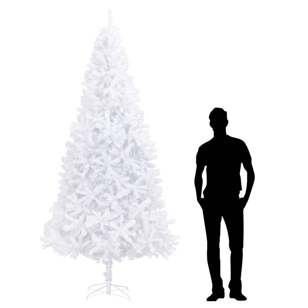 vidaXL Sztuczna choinka, 300 cm, biała