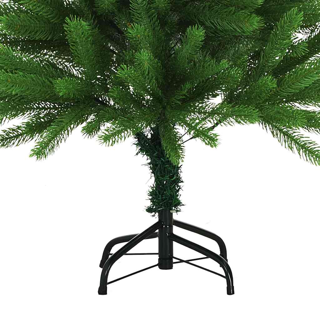 vidaXL Sztuczna choinka z realistycznymi igłami, 120 cm, zielona