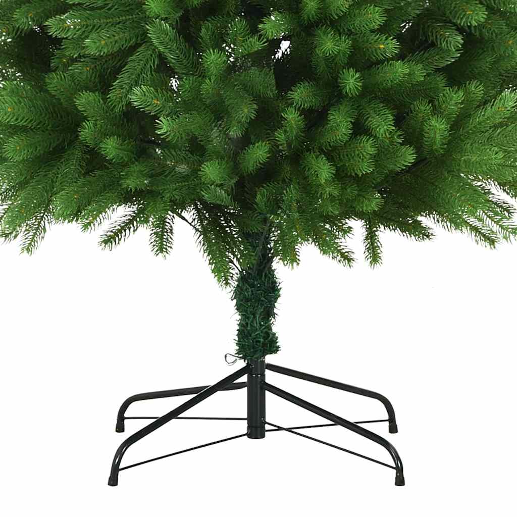 vidaXL Sztuczna choinka z realistycznymi igłami, 240 cm, zielona
