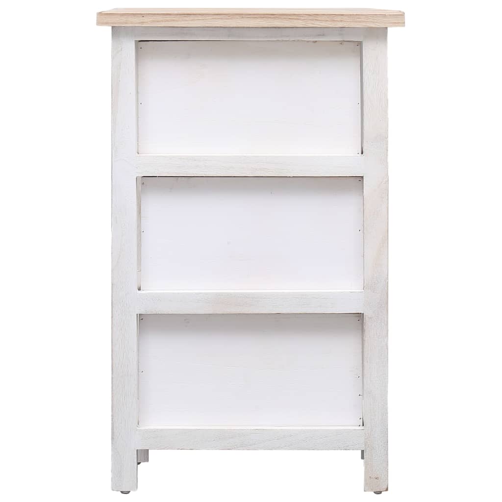 vidaXL Komoda, 35 x 25 x 57 cm, drewno paulownia