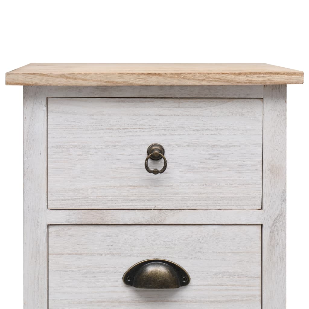 vidaXL Komoda, 35 x 25 x 57 cm, drewno paulownia