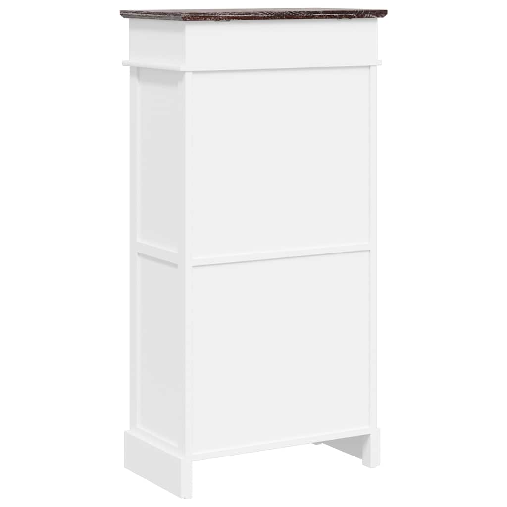 vidaXL Szafka na buty, brązowa, 50 x 28 x 98 cm, drewno paulownia