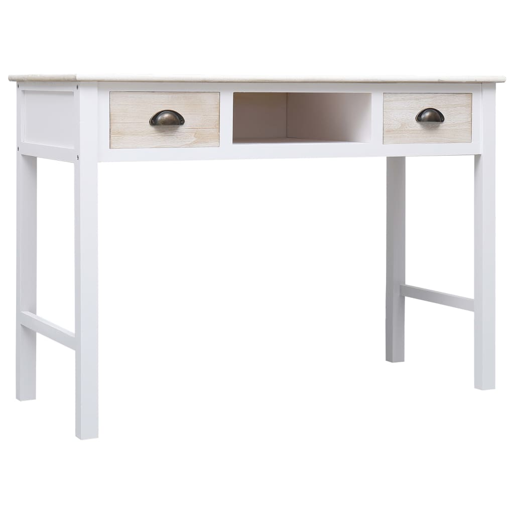 vidaXL Stolik konsola, 110 x 45 x 76 cm, drewniany