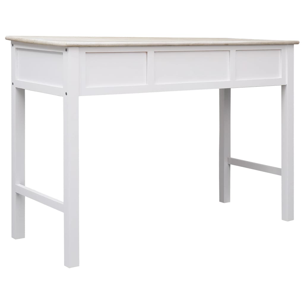 vidaXL Stolik konsola, 110 x 45 x 76 cm, drewniany
