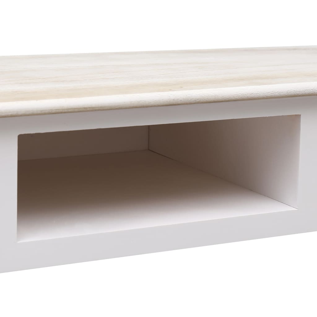 vidaXL Stolik konsola, 110 x 45 x 76 cm, drewniany