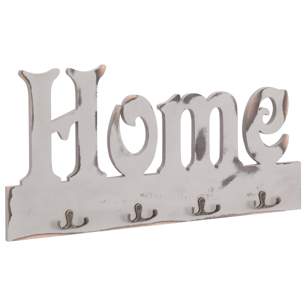 vidaXL Wieszak ścienny na płaszcze HOME, 50 x 23 cm