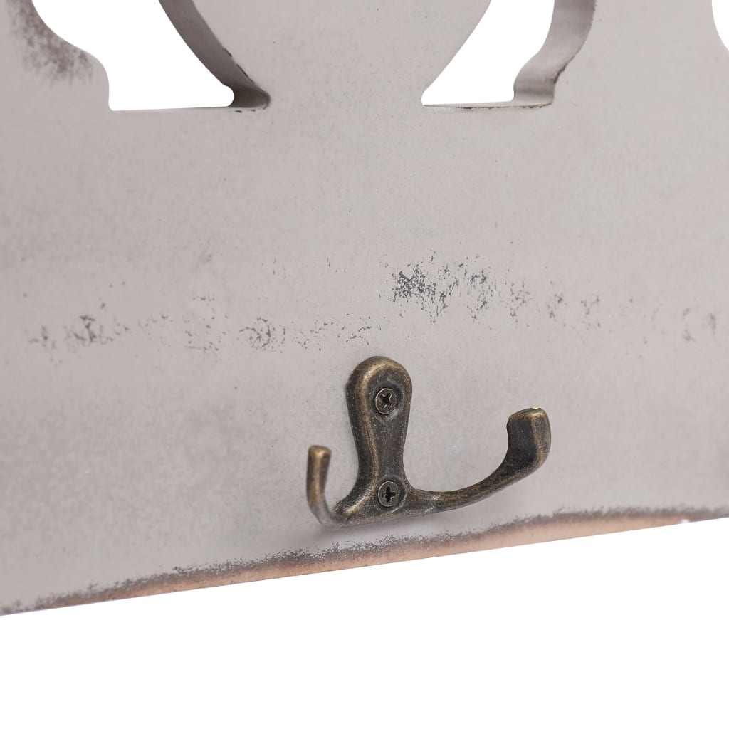 vidaXL Wieszak ścienny na płaszcze HOME, 50 x 23 cm