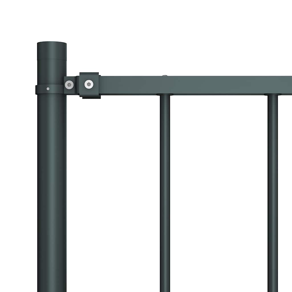 vidaXL Panel ogrodzeniowy Woerden ze słupkami stalowymi 1,7x1 m antracyt