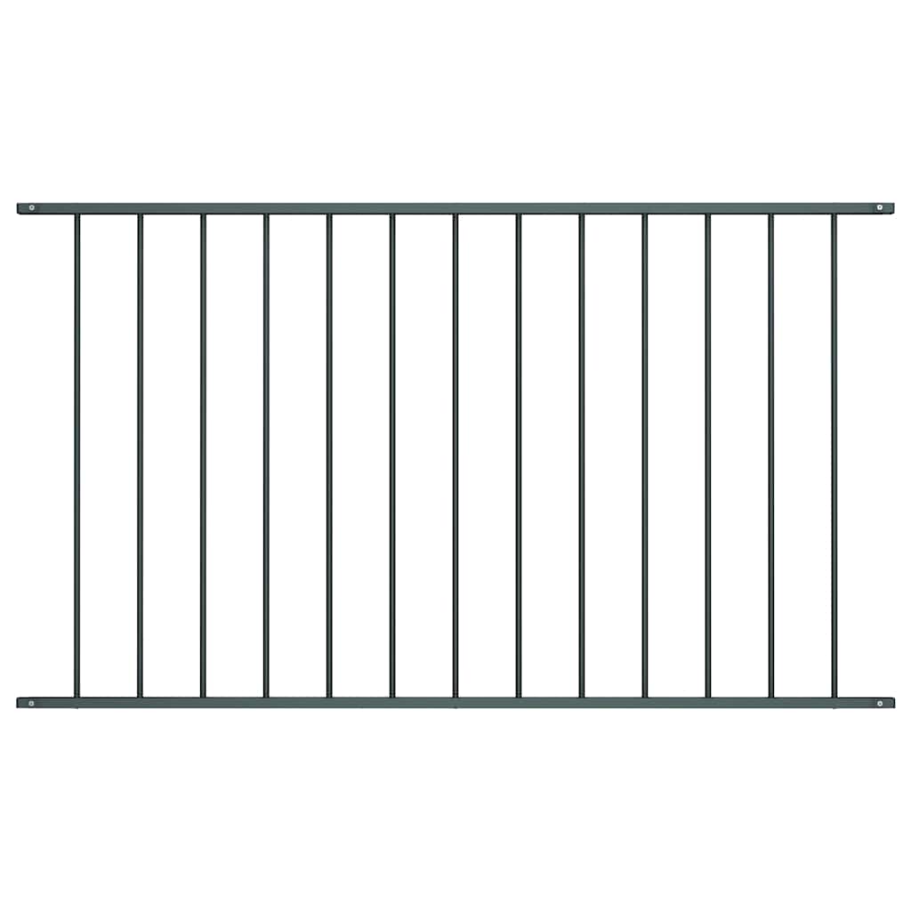 vidaXL Panel ogrodzeniowy Woerden stal malowana proszkowo 1,7x0,75 m Antracyt