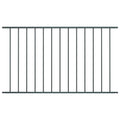 vidaXL Panel ogrodzeniowy Woerden stal malowana proszkowo 1,7x0,75 m Antracyt