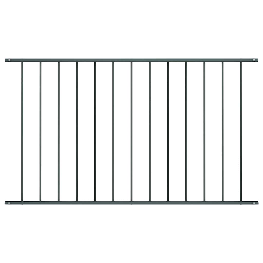 vidaXL Panel ogrodzeniowy Woerden stal malowana proszkowo 1,7x1 m Antracyt