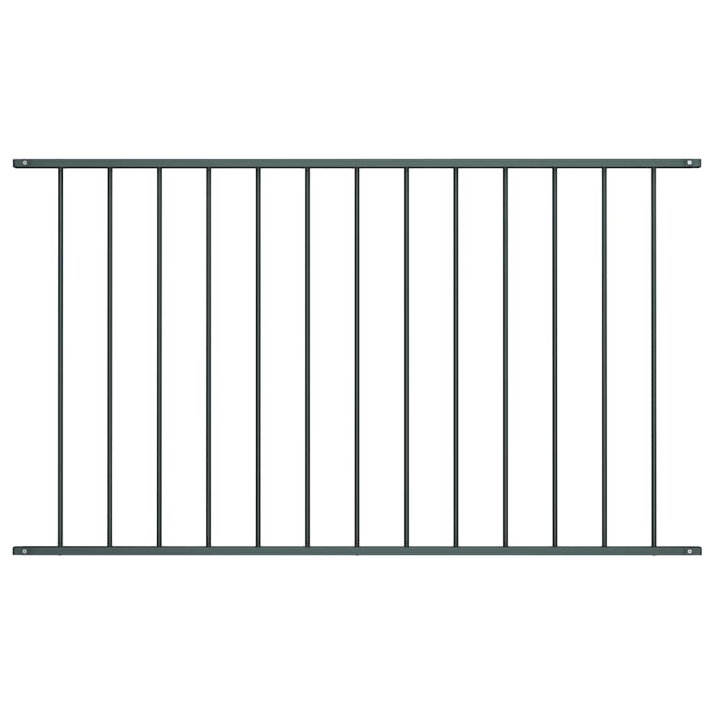 vidaXL Panel ogrodzeniowy Woerden stal malowana proszkowo 1,7x1,17 m Antracyt