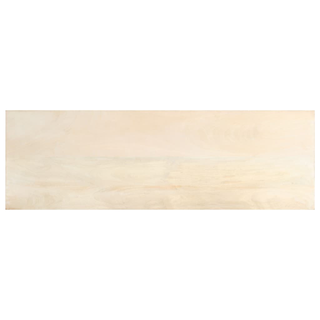 vidaXL Stolik konsolowy 110x35x77 cm, lite drewno mango