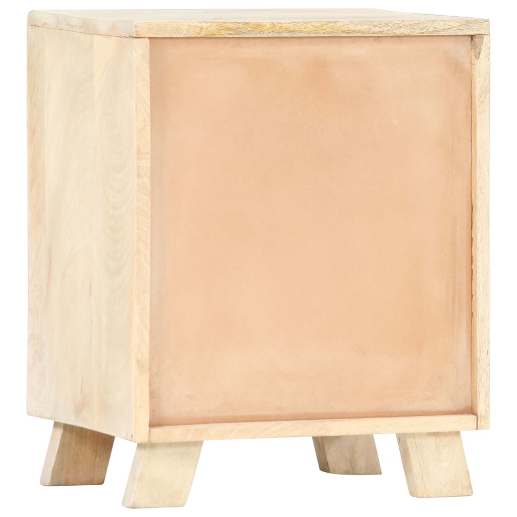 vidaXL Szafka nocna, 40x30x50 cm, lite drewno mango