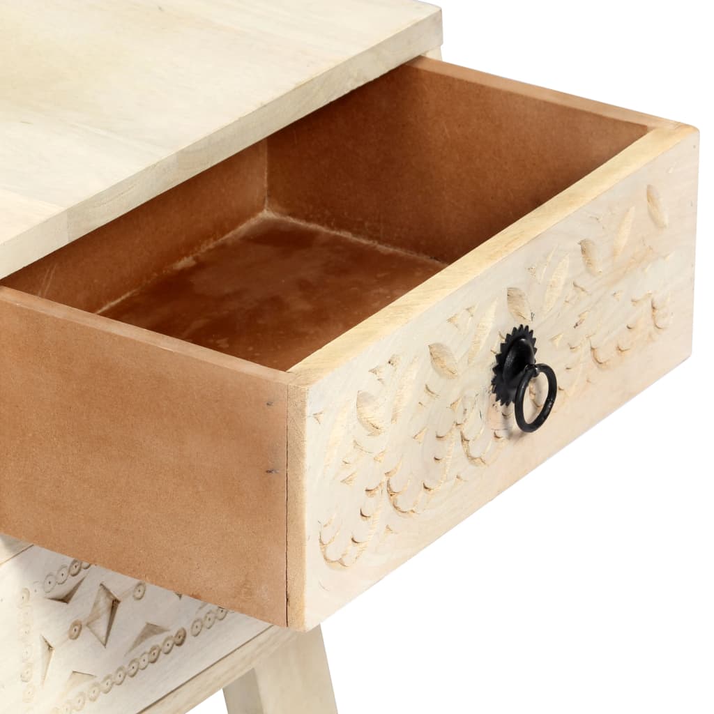 vidaXL Szafka pod TV, 110 x 30 x 44 cm, lite drewno mango