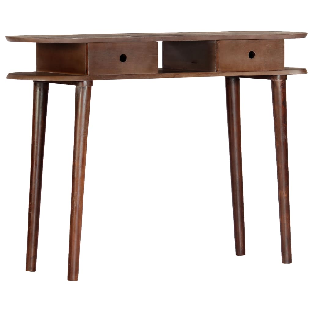 vidaXL Konsola 110x35x76 cm, lite drewno akacjowe