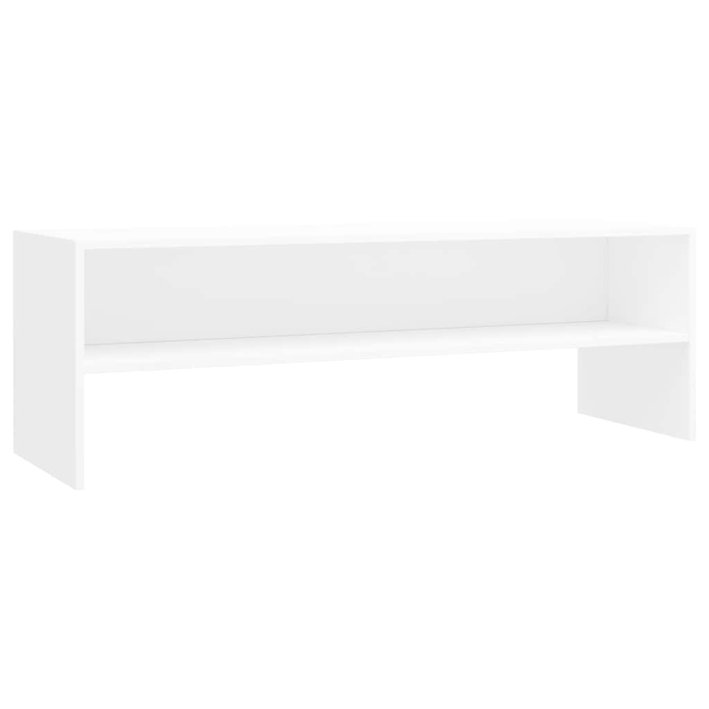 vidaXL Szafka pod TV, biała, 120x40x40 cm, materiał drewnopochodny