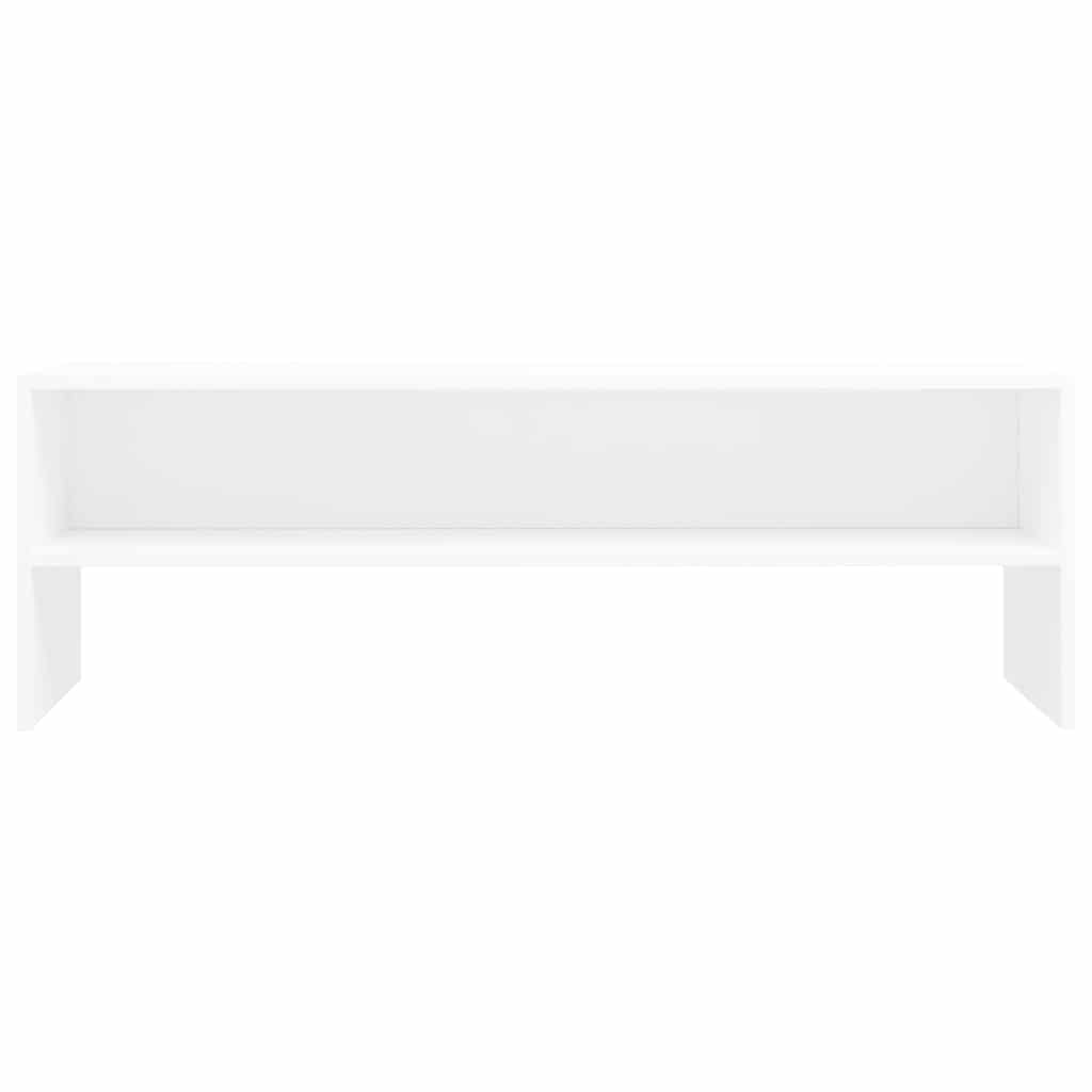 vidaXL Szafka pod TV, biała, 120x40x40 cm, materiał drewnopochodny