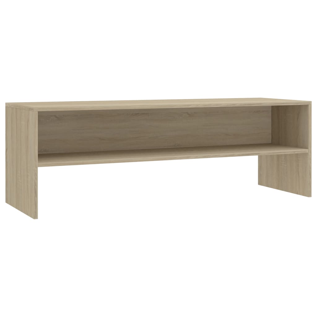 vidaXL Szafka pod TV, dąb sonoma, 120x40x40cm, materiał drewnopochodny