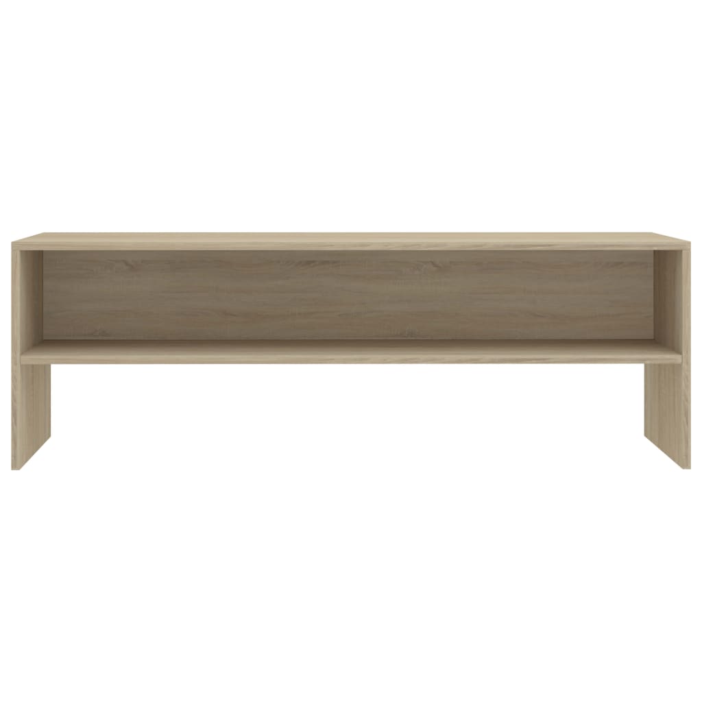 vidaXL Szafka pod TV, dąb sonoma, 120x40x40cm, materiał drewnopochodny